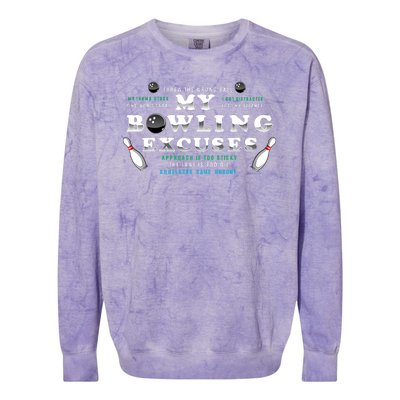 Bowling Colorblast Crewneck Sweatshirt