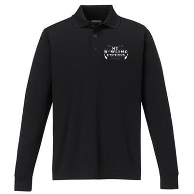 Bowling Performance Long Sleeve Polo