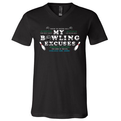 Bowling V-Neck T-Shirt