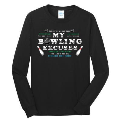 Bowling Tall Long Sleeve T-Shirt