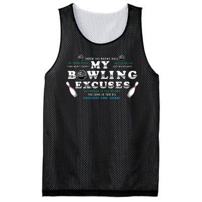 Bowling Mesh Reversible Basketball Jersey Tank