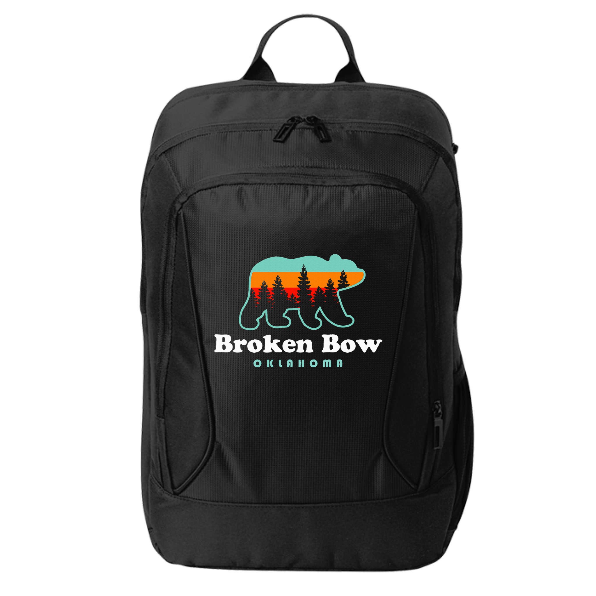 Broken Bow Oklahoma Lake Outdoors Bear City Backpack
