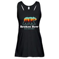 Broken Bow Oklahoma Lake Outdoors Bear Ladies Essential Flowy Tank