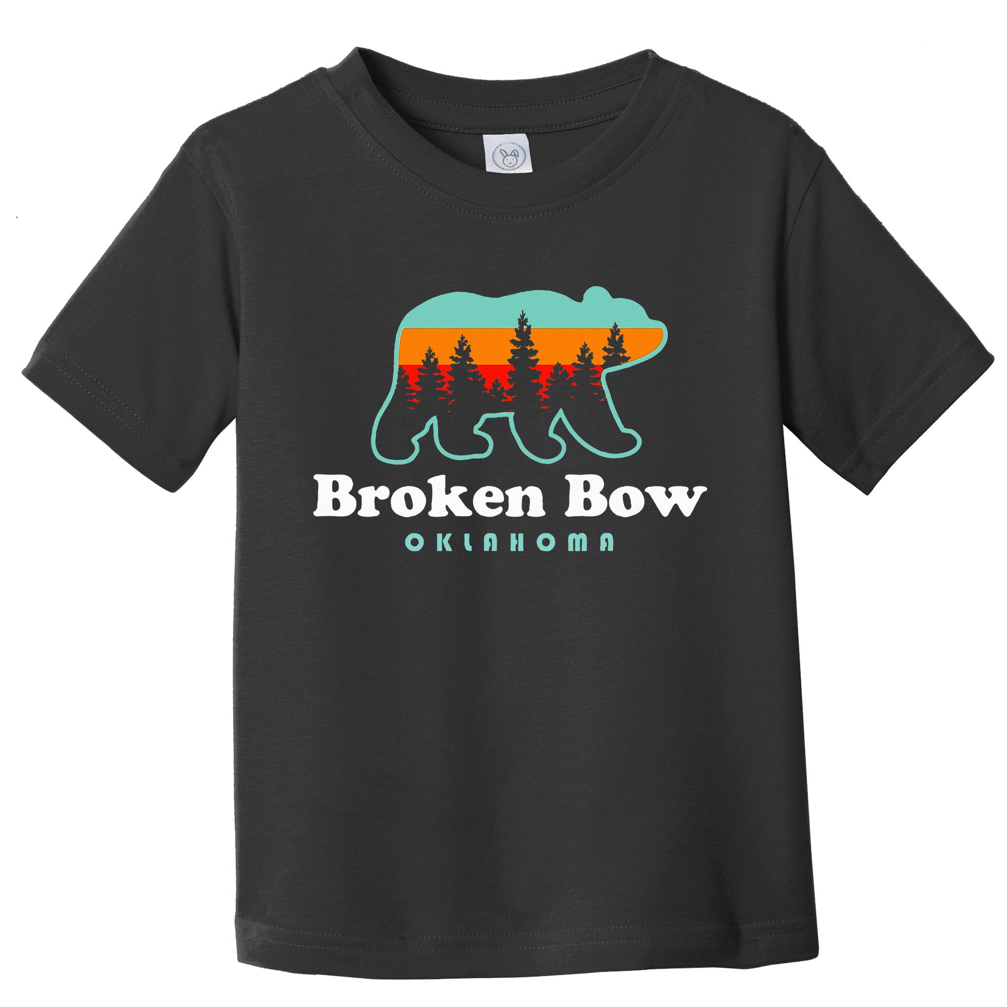 Broken Bow Oklahoma Lake Outdoors Bear Toddler T-Shirt