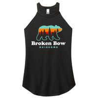 Broken Bow Oklahoma Lake Outdoors Bear Women's Perfect Tri Rocker Tank