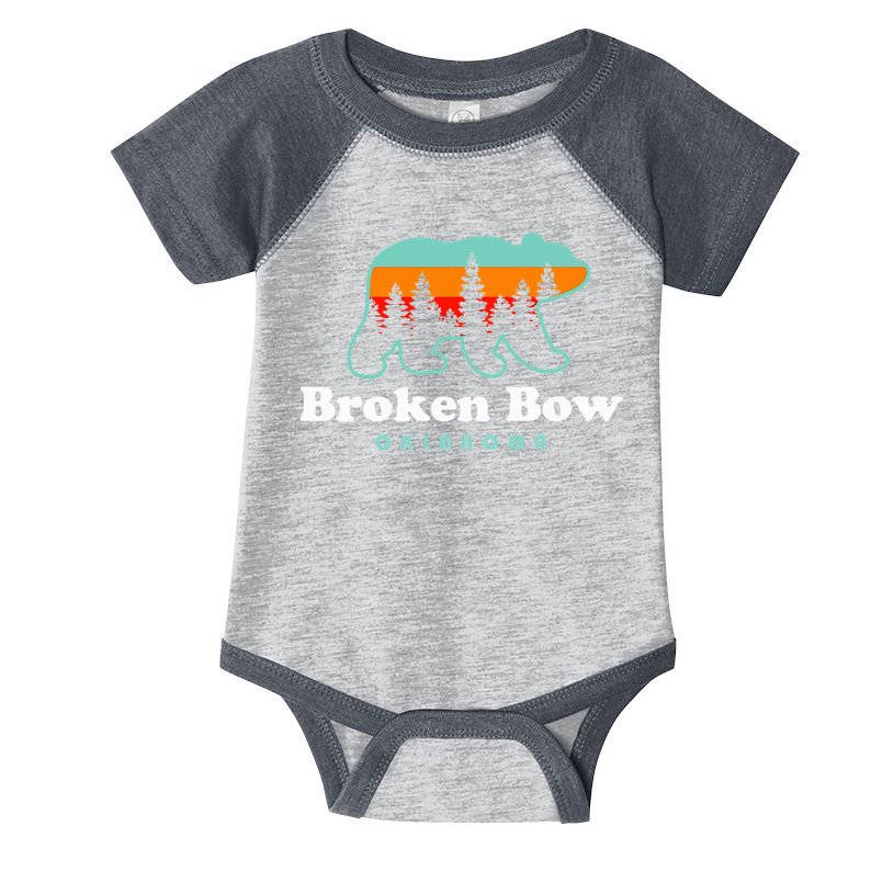 Broken Bow Oklahoma Lake Outdoors Bear Infant Baby Jersey Bodysuit