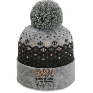 Bsn Bachelor Of Science In Nursing Student Graduation Gift The Baniff Cuffed Pom Beanie