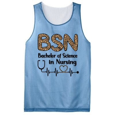 Bsn Bachelor Of Science In Nursing Student Graduation Gift Mesh Reversible Basketball Jersey Tank