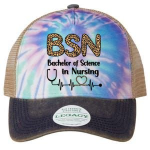 Bsn Bachelor Of Science In Nursing Student Graduation Gift Legacy Tie Dye Trucker Hat