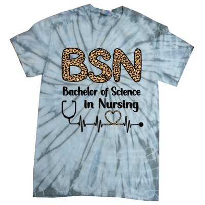 Bsn Bachelor Of Science In Nursing Student Graduation Gift Tie-Dye T-Shirt