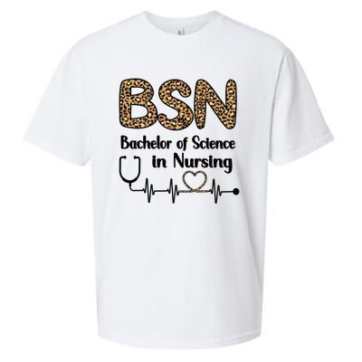 Bsn Bachelor Of Science In Nursing Student Graduation Gift Sueded Cloud Jersey T-Shirt