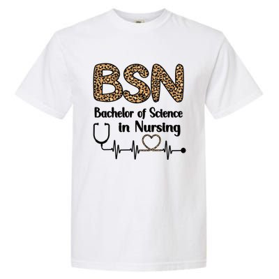 Bsn Bachelor Of Science In Nursing Student Graduation Gift Garment-Dyed Heavyweight T-Shirt