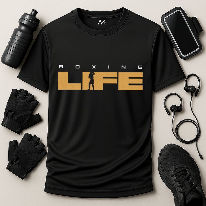 Boxing Cooling Performance Crew T-Shirt