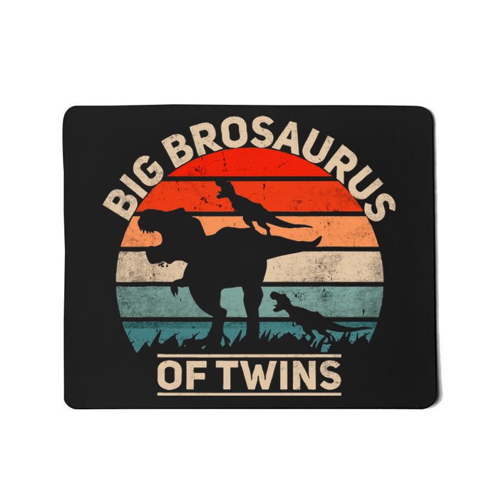 Big Brosaurus Of Twins Big Brother Of Twins Annonce Mousepad