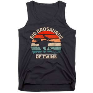 Big Brosaurus Of Twins Big Brother Of Twins Annonce Tank Top