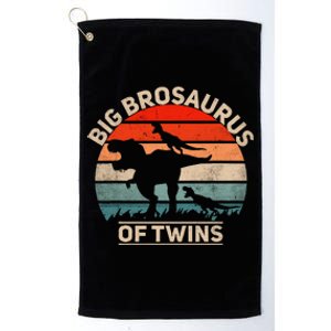 Big Brosaurus Of Twins Big Brother Of Twins Annonce Platinum Collection Golf Towel