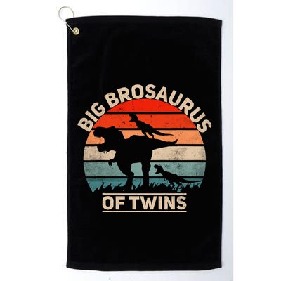 Big Brosaurus Of Twins Big Brother Of Twins Annonce Golf Towel
