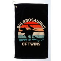 Big Brosaurus Of Twins Big Brother Of Twins Annonce Golf Towel