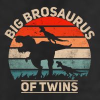 Big Brosaurus Of Twins Big Brother Of Twins Annonce Golf Towel
