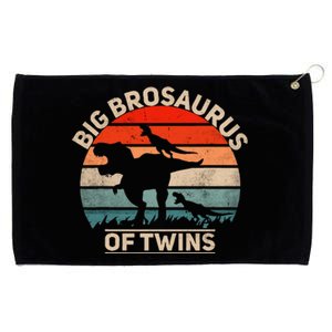 Big Brosaurus Of Twins Big Brother Of Twins Annonce Grommeted Golf Towel