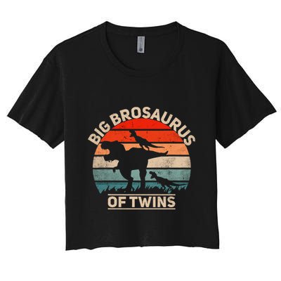 Big Brosaurus Of Twins Big Brother Of Twins Annonce Crop Top
