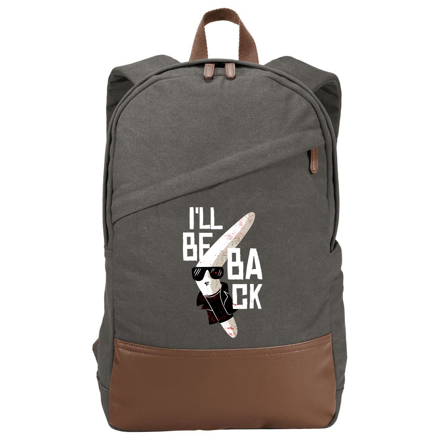 Boomerang Cotton Canvas Backpack