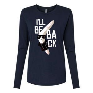 Boomerang Womens Cotton Relaxed Long Sleeve T-Shirt