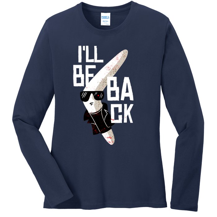 Boomerang Ladies Long Sleeve Shirt