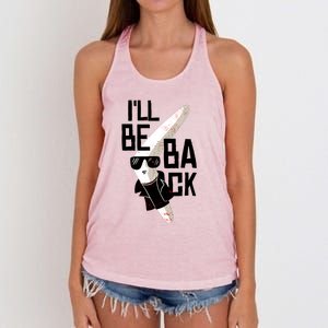 Boomerang Women's Knotted Racerback Tank