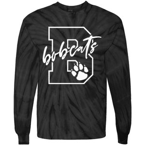 Bobcats Tie-Dye Long Sleeve Shirt