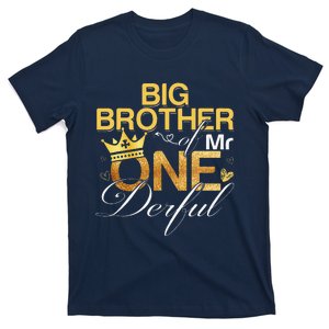 Big Brother Of Mr Onederful 1st Birthday First Onederful T-Shirt