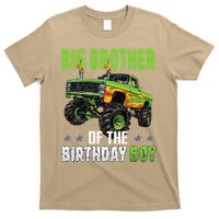 Big Brother Of Birthday Boy Monster Truck Family Matching T-Shirt