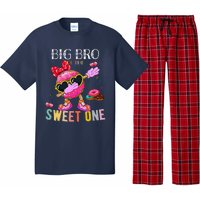 Big Brother Of The Dabbing Donut Birthday Girl Donut Sweet Pajama Set