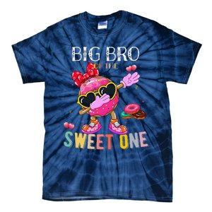 Big Brother Of The Dabbing Donut Birthday Girl Donut Sweet Tie-Dye T-Shirt