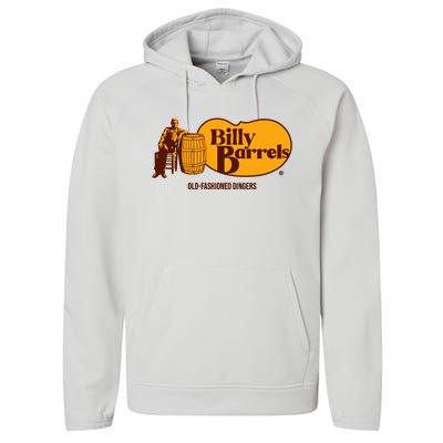 Billy Barrels Oldfashioned Dingers Performance Fleece Hoodie