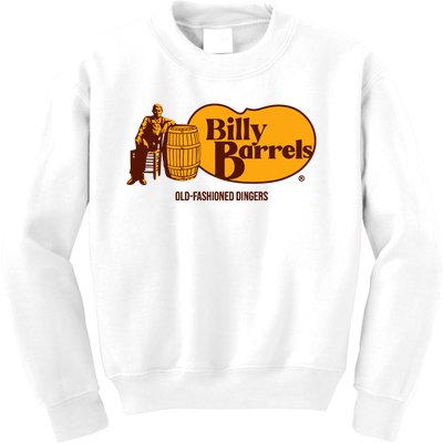 Billy Barrels Oldfashioned Dingers Kids Sweatshirt