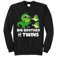 Big Brother of Twins Older Brother of Twin Announcement Sweatshirt