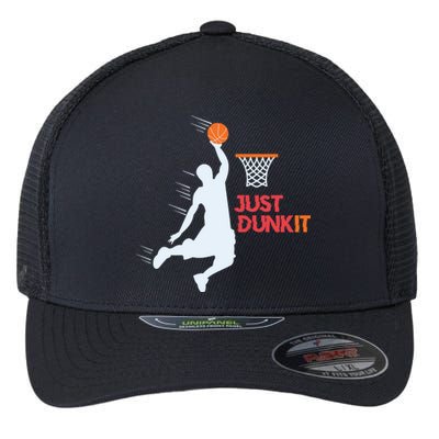 Best Basketballer Of All Time Just Dunk It Basketball Lover Flexfit Unipanel Trucker Cap