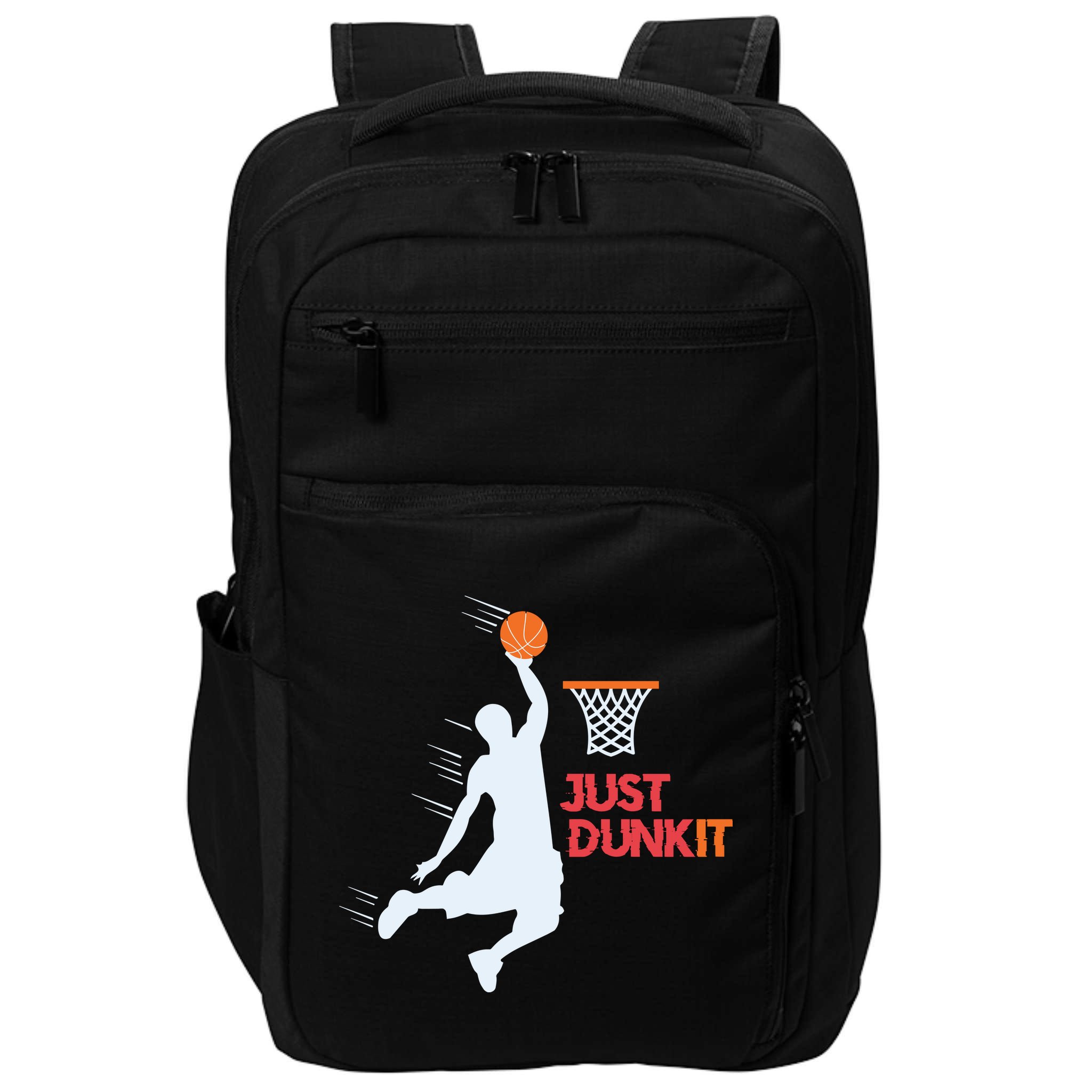 Best Basketballer Of All Time Just Dunk It Basketball Lover Impact Tech Backpack