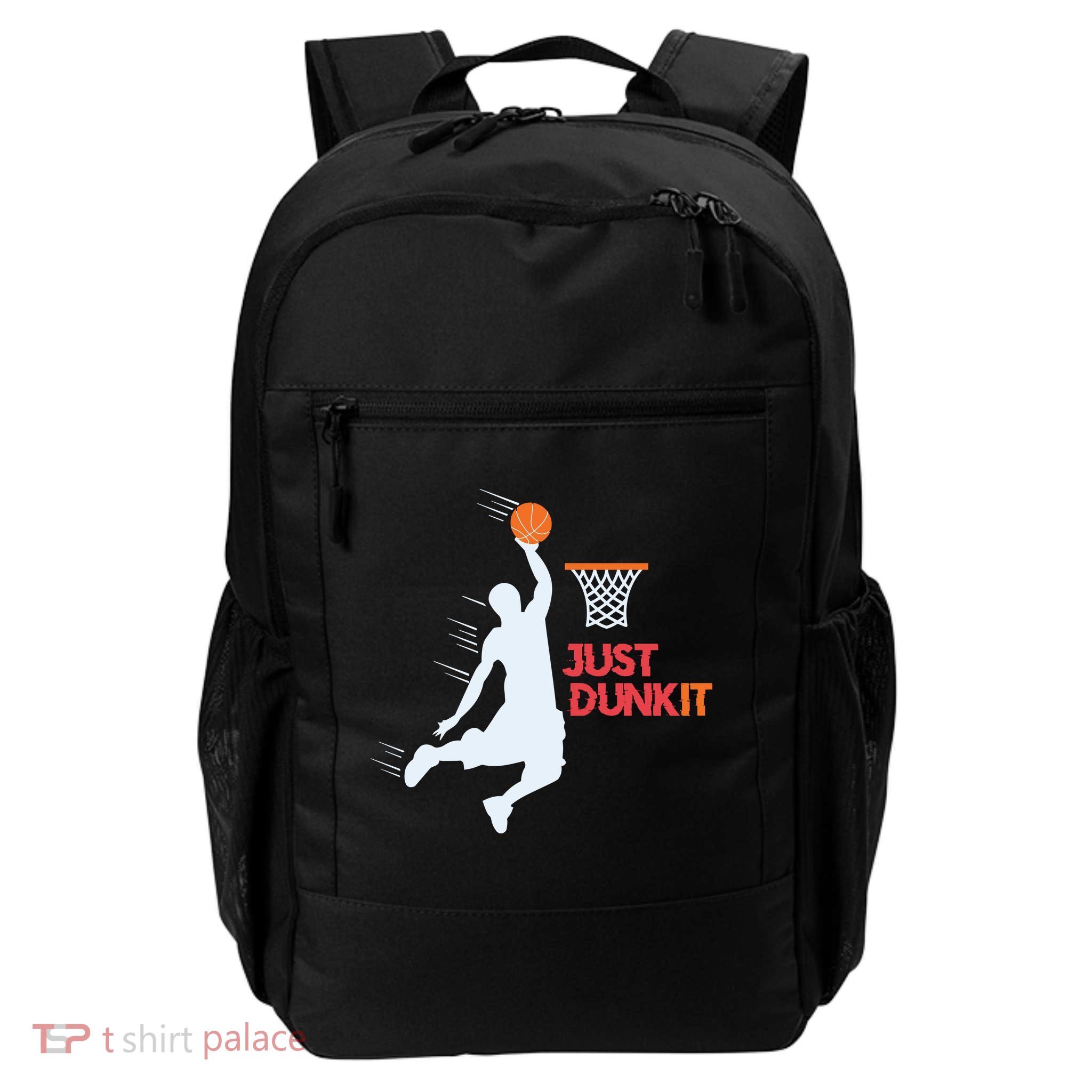 Best Basketballer Of All Time Just Dunk It Basketball Lover Backpack