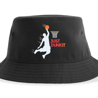 Best Basketballer Of All Time Just Dunk It Basketball Lover Sustainable Bucket Hat