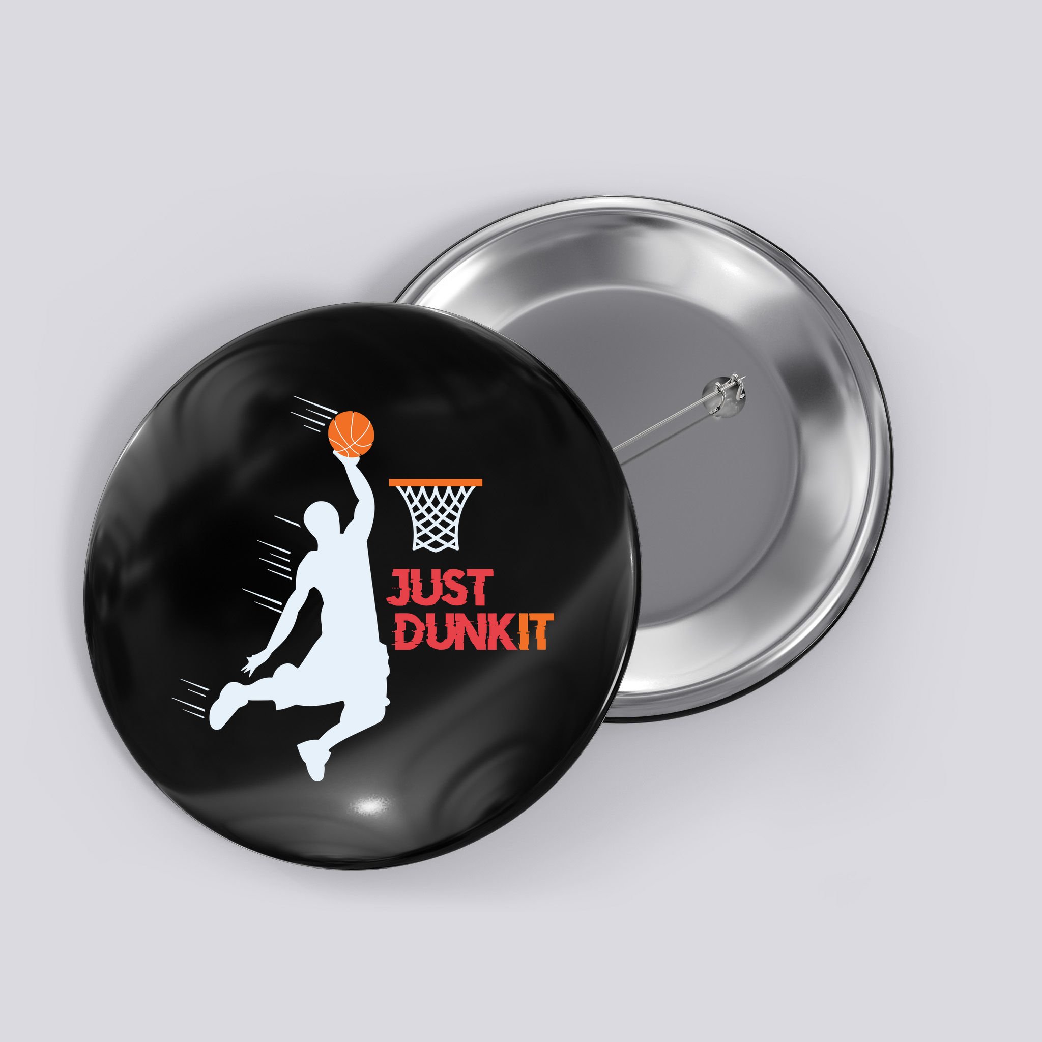 Best Basketballer Of All Time Just Dunk It Basketball Lover Button