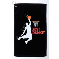 Best Basketballer Of All Time Just Dunk It Basketball Lover Golf Towel