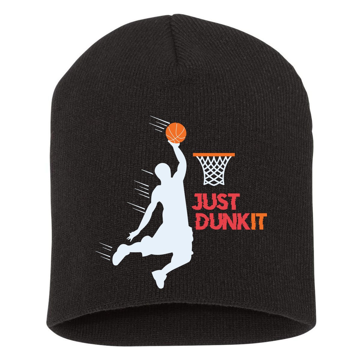 Best Basketballer Of All Time Just Dunk It Basketball Lover Short Acrylic Beanie