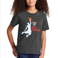 Best Basketballer Of All Time Just Dunk It Basketball Lover Kids T-Shirt