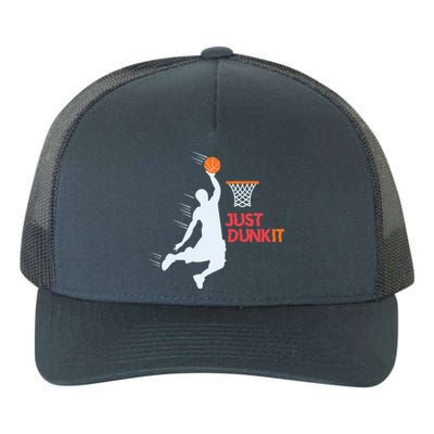 Best Basketballer Of All Time Just Dunk It Basketball Lover Yupoong Adult 5-Panel Trucker Hat