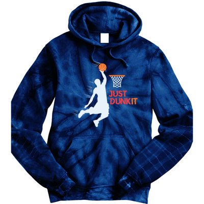 Best Basketballer Of All Time Just Dunk It Basketball Lover Tie Dye Hoodie