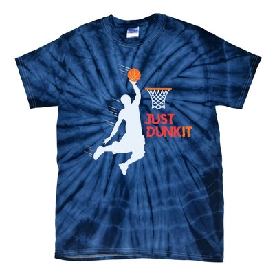 Best Basketballer Of All Time Just Dunk It Basketball Lover Tie-Dye T-Shirt