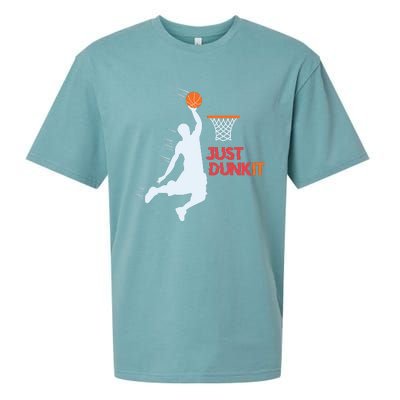 Best Basketballer Of All Time Just Dunk It Basketball Lover Sueded Cloud Jersey T-Shirt