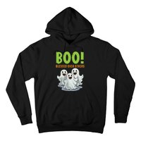 Boo Blessed Over Others Halloween Jesus Hoodie